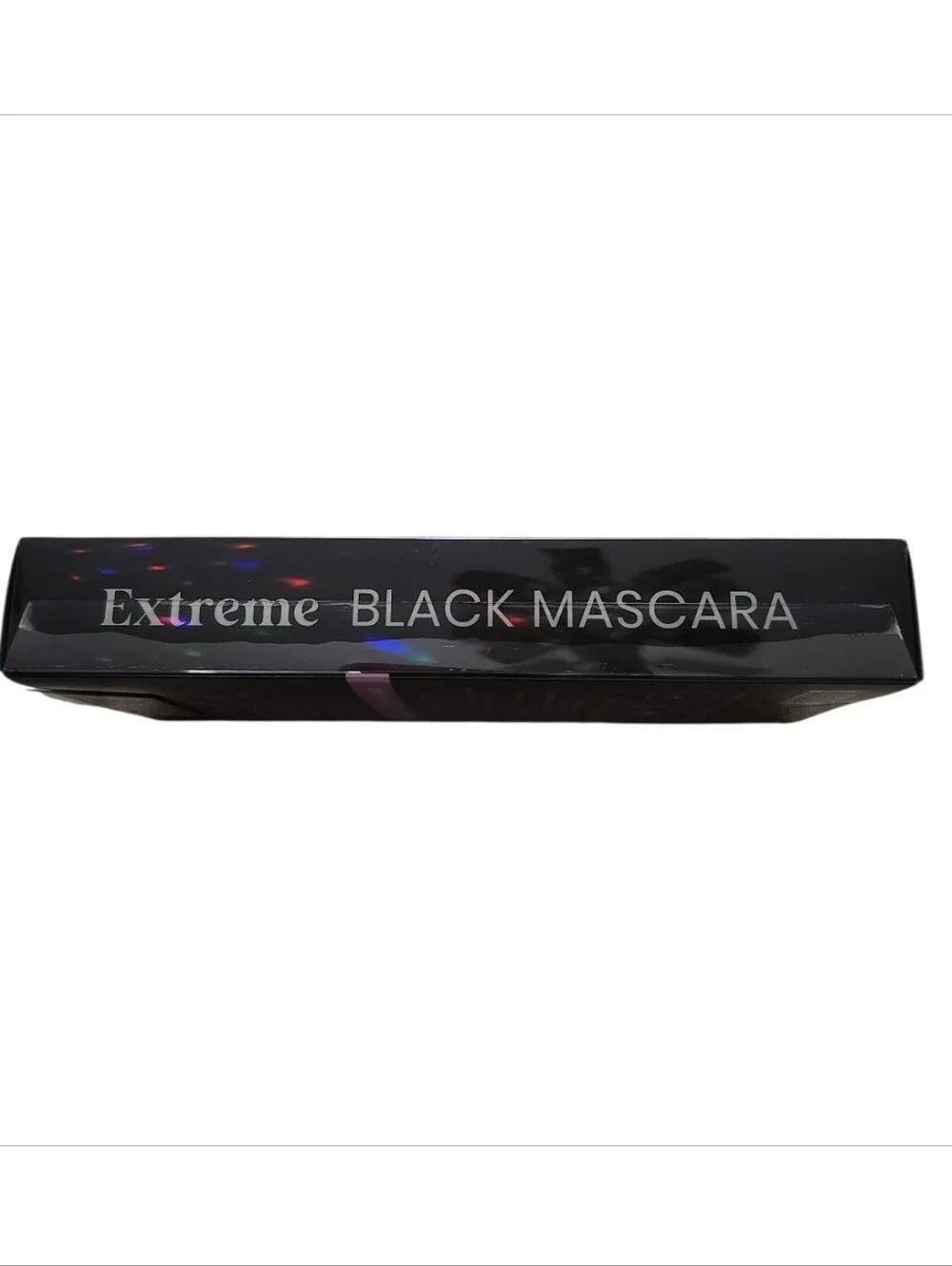F&U Extreme Black Mascara Duo - Black with Pastel Blue & Pink Caps NEW